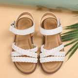 Girls sandals new summer medium and large children princess shoes soft sole shoes