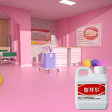 【3-in-1 Epoxy Floor Paint】Indoor Floor Coating - High-Gloss, Waterproof & Wear-Resistant Epoxy Paint for Garage & Living