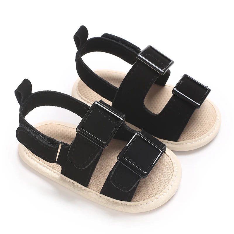 Girls' Sandals 2025 Summer New Mid University Children's Casual Beach Shoes Boys' Soft Bottom Non Slip Versatile Sandals