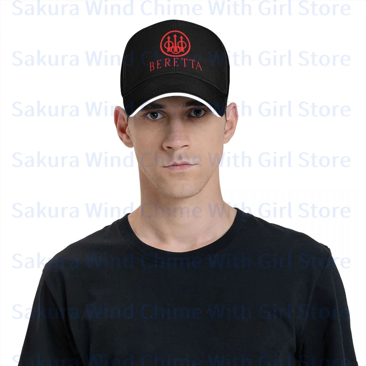 Fashion Beretta-guns Baseball Cap for Men POLYESTER Hats Adjustable Hat Casual Truck driver Hat