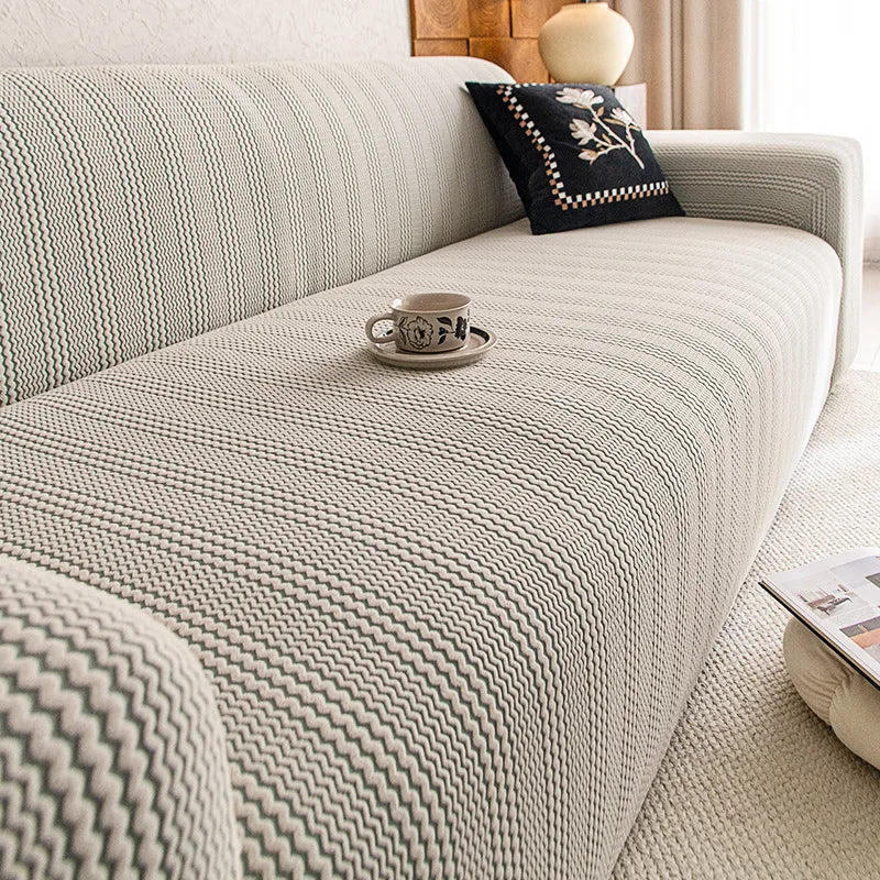 The New Sofa Cover Is Fully Covered with Anti-cat Scratch Protective Cover Elastic Anti-slip and Dust-proof Sofa Cover Fabric