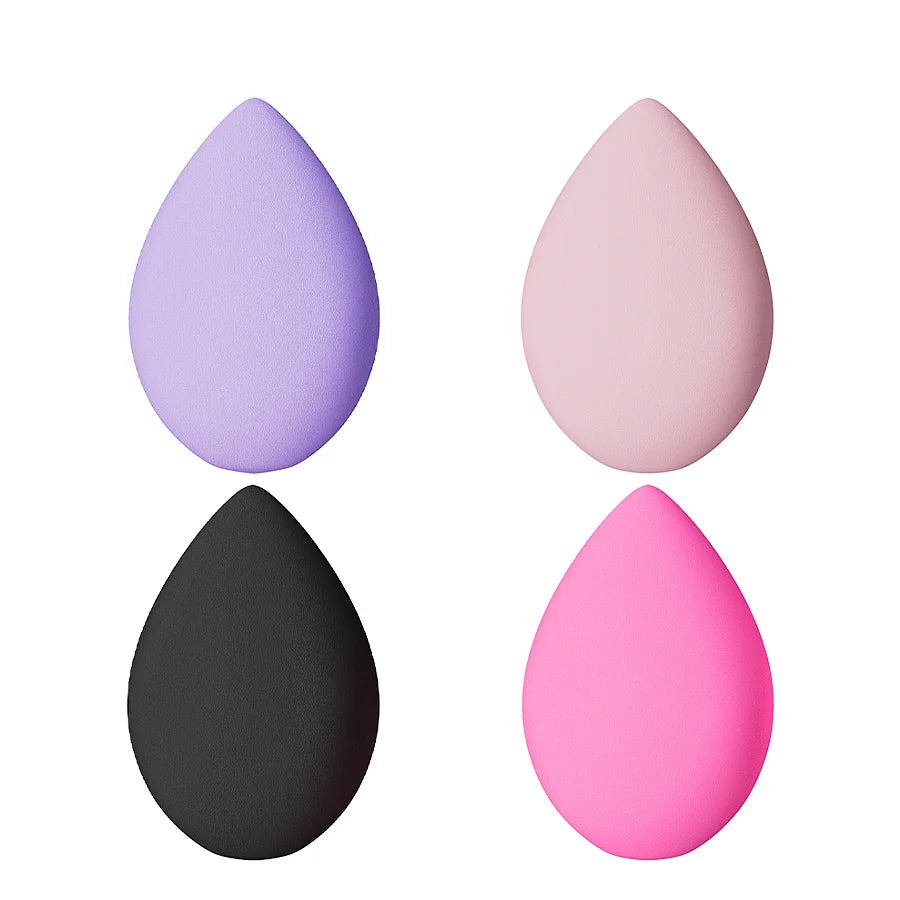 3Pcs Makeup Sponge Professional Cosmetic Puff For Foundation Concealer Cream Beauty Make Up Soft Water Eyeshadows