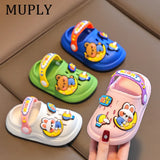 Cute Cartoon Children Slippers Breathable and Anti-slip EVA Soft Bottom for Boys and Girls Slippers Kids Shoes