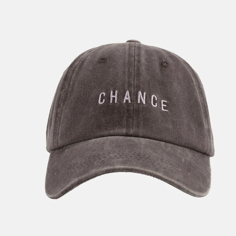 Retro Washed Cotton Baseball Cap For Men Women Fashion Letters Embroidery Snapback Hip Hop Caps Unisex