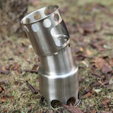Popular Camping Steel Wood Stove Cooking Pot Optional