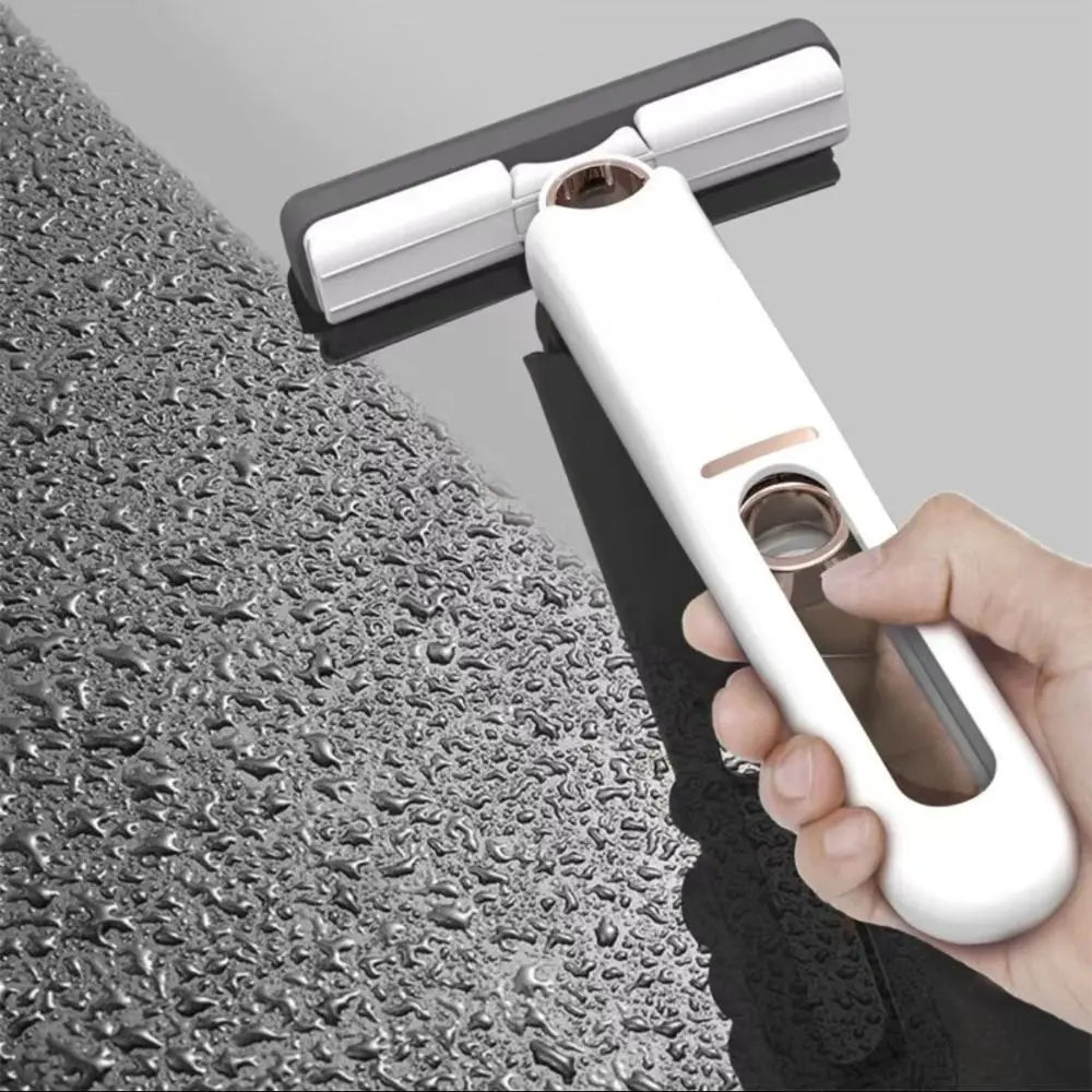 Portable Strong Water Absorption Mini Squeeze Mop Mini Rotatable Portable Cleaning Mop Dusting with Sponge Sponge Mop Bathroom