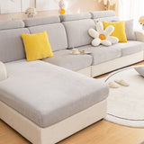 Solid color minimalist modern sofa cover is universal all year round, slip resistant, dirt resistant, pet friendly, and machine