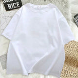 Women T-Shirts Let It Be Whisper Words of Wisdom Street Print New Tee Comfortable Personality Tee Clothes Oversized Tops