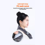 Neck Heating Pad USB Rechargeable Portable Heated Neck Wrap for Neck Hot Compress Electric Heating Neck Brace Soothe Relax