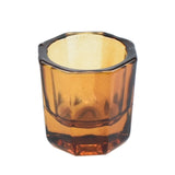 Dentistry Mixing Bowls Glass Dish Household Octagonal Cups for Dental Lab Powder Holder Container Tool