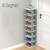 Shoes Racks Storage Organizer  Detachable Shoe Racks Saves Family Household Rack Multi Layer Simple Shoes Shelf Color Cabinet
