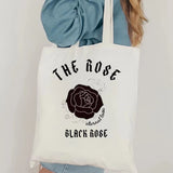 The Rose Kpop Tote bag Back To Me Tote bag Korean Group Women Fashion Print Shoulder Bag Canvas tote bag Reusable shopping bag