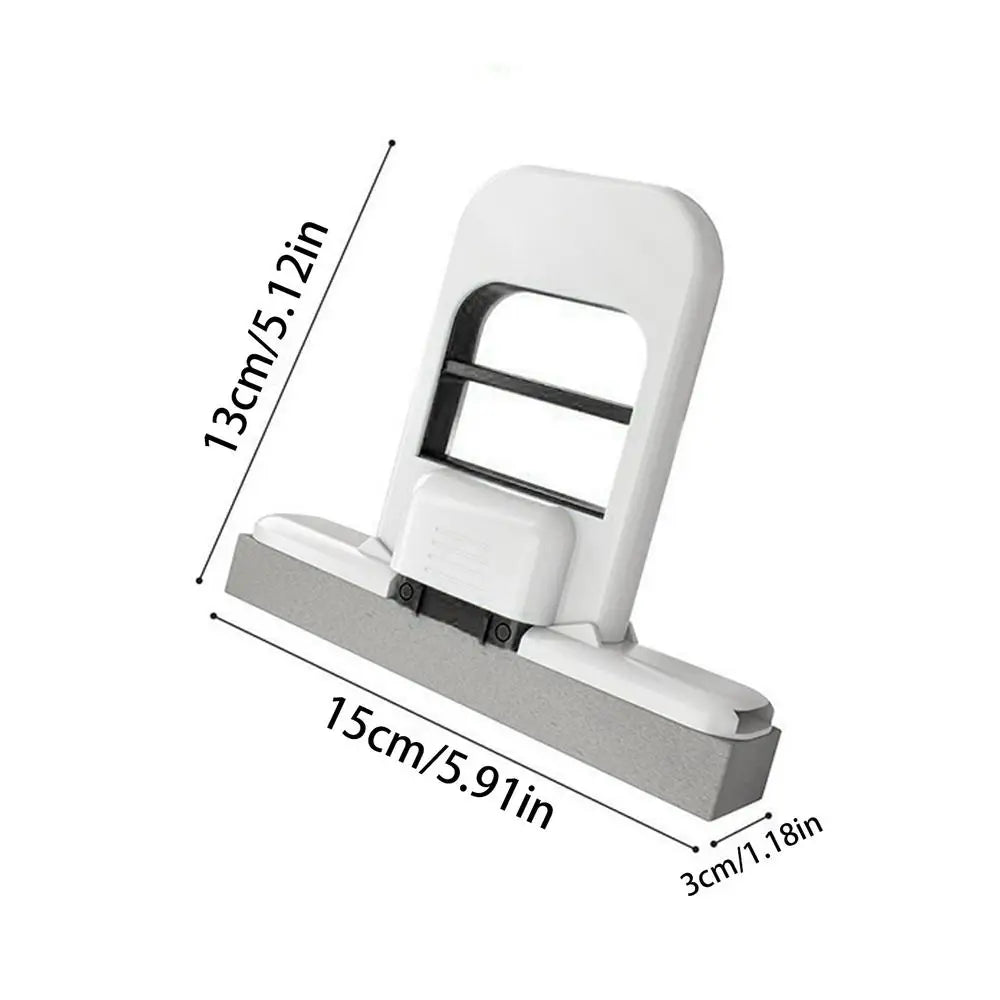 Portable Mini Cleaning Mop Small Desktop Cleaning Short Handle Mop With 3 Replacement Sponge Heads Housekeeping Tool For Corners