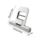 Portable Mini Cleaning Mop Small Desktop Cleaning Short Handle Mop With 3 Replacement Sponge Heads Housekeeping Tool For Corners