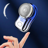 Electric Razor With LED Display Fast Charging Electric Shaver For Men Washable Portable Mini Razor For Home Business Travel