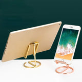 Cell Phone Stand for Desk, Business Card Holder,Cute Metal Cell Phone Stand, Metal Wire Cellphone Cradle Dock for Phone Tablet