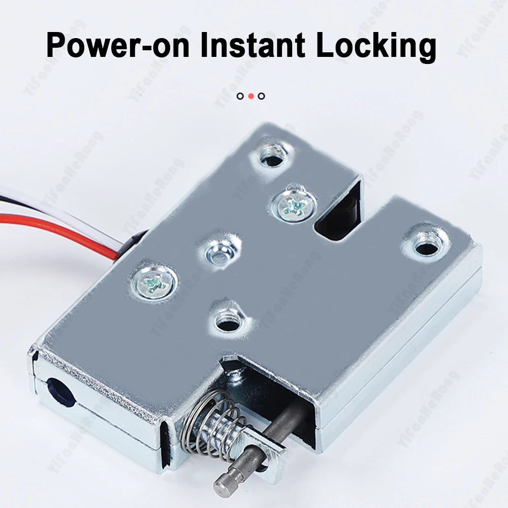 Smart Lock DB-209 Cabinet Door Lock Locker Electronic Lock 12v DC Small Electric Control for Intelligent Bookcase Lock