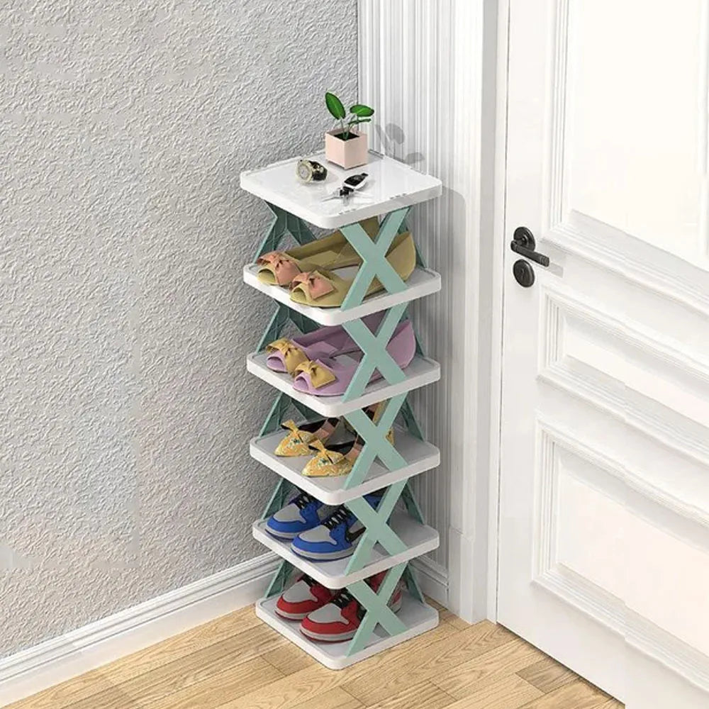 Shoes Racks Storage Organizer Detachable Shoe Racks Saves Family Household Rack Multi Layer Simple Shoes Shelf Color Cabinet