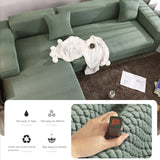 Sofa Cover for Living Room Thick Elastic Polar Fleece 1/2/3/4 Seater L-shaped Corner Sofa Cover for Sofa Chaise Longue