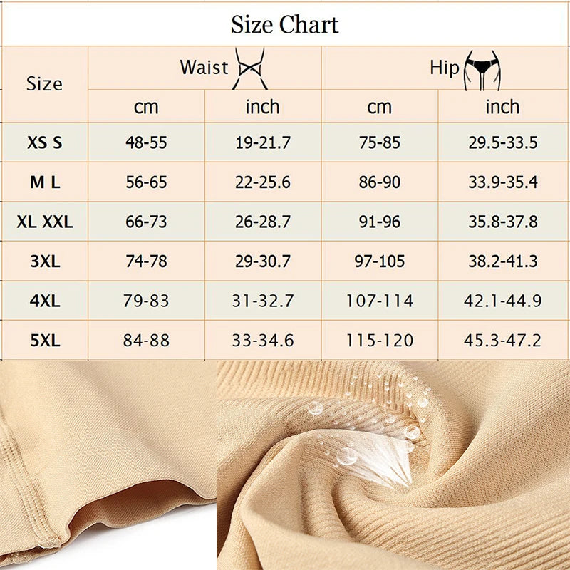 Panties For Women Sexy Slimming Safety Pants High Waist Trainer Shorts Tummy Control Butt Lifter Body Shapers Female Underwear