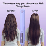 Hair Straightener 4 Adjustable Temperature Settings, 30s Fast Heating, Mini Flat Iron for Smooth, Shiny & Healthy Hair