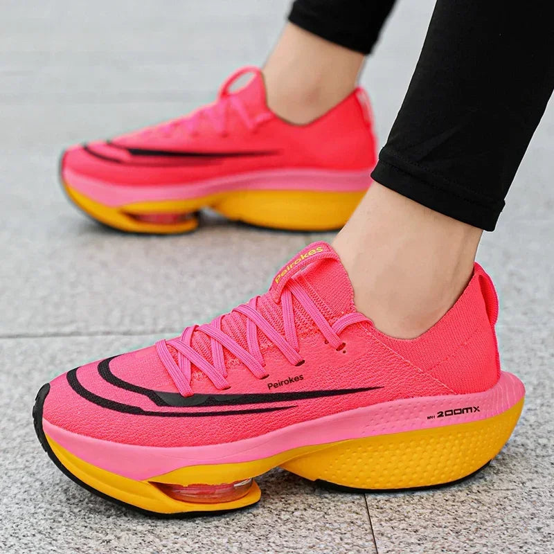 Road Running Shoes, Carbon Board Marathon, Boys' Summer Sports Shoes, Thick Soled Air Cushion, Genuine Running Shoes