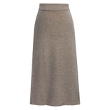 Corduroy Skirts for Women Women's Winter Wool Skirt Mid Length Woolen Skirt Thick Skirt Formal Skirts for Women