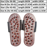Foot Massage Acupuncture Slippers Acupoint Activation  Reflexology Spring Magnetic Therapy Relieve Foot Pain Meridians Arthritis