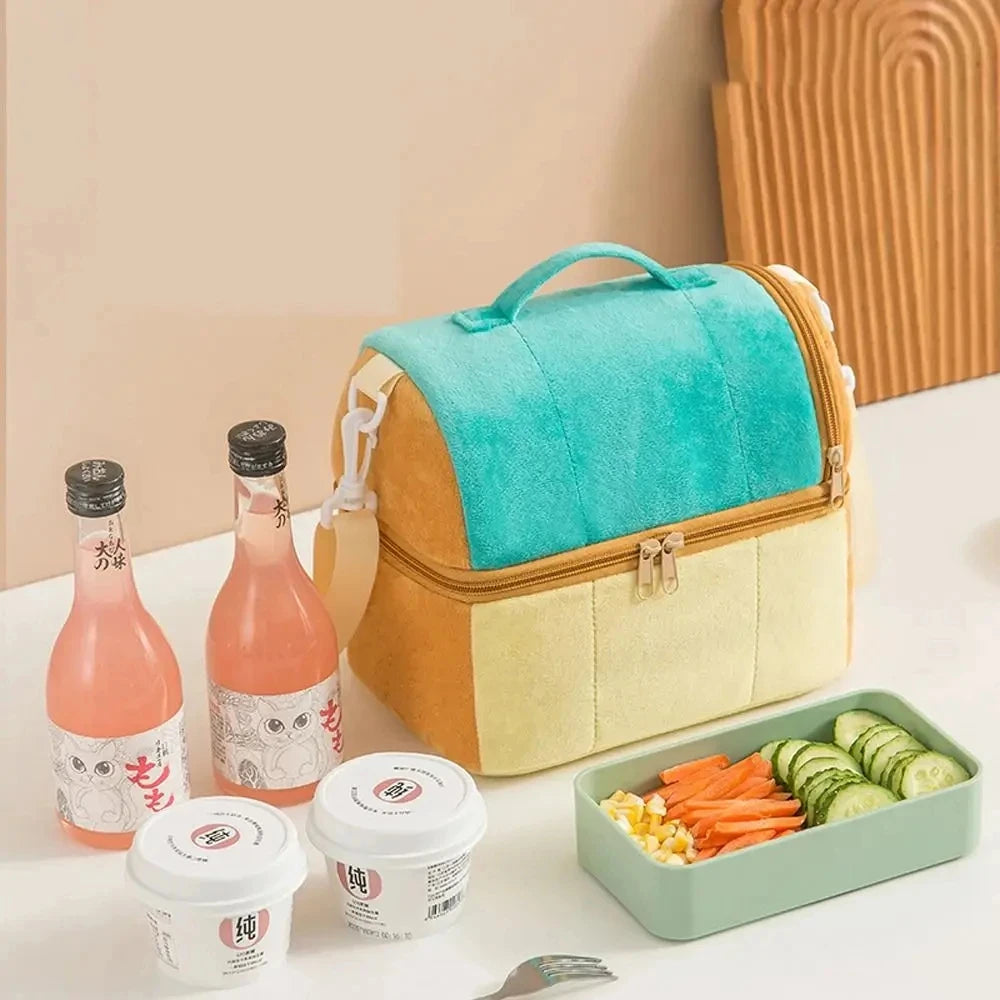 Thermal Bag Lunch Box For Work Picnic Bag Car Bolsa Refrigerator Portable Cooler Bag Food Backpack
