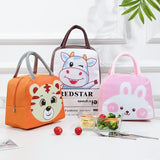 Lunch Bags for Kids School Children Thermal Food Lunch box Cute Printing Insulated Lunch Cooler Meal Bag Complete