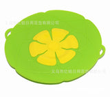 Silicone Flower Cover Spill Stop Lids Cooking Pot Cover 26cm