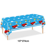 Fighter Plates Airplane Birthday Party Decor Plane Plates Blue Sky Plates Two Fly Paper Plates Napkins Party Supplies for Boys