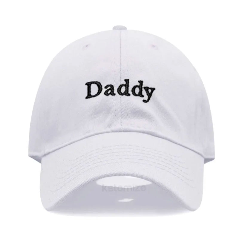 Daddy & Mommy Baseball Cap for Men & Women Unisex Soft Washed Cotton Embroidery Baseball Hats For Father's Mother's Day gifts