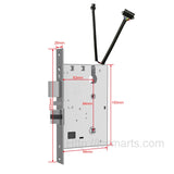 Stainless Steel Smart Door Lock TTlock Wireless Digital Electronic Lock Smart Home Wooden Door Lock
