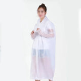Raincoat Non-disposable Unisex Thickened Waterproof Outdoor Clothing Long Section of Anti-storm Rain Rainwear