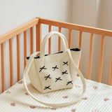 New bow tote bag small fashion Tote bag large capacity shoulder bag