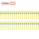Colorful Tie Sealing Clips for Food Bags Kitchen Sealing Clip Multi-functional Closure for Freshness and Practical Storage
