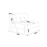 Cotton Cloth Wooden Frame Folding Living Room Sofa Bed Detachable Washable Creative Modern Luxury Sofas Bed Home Furniture