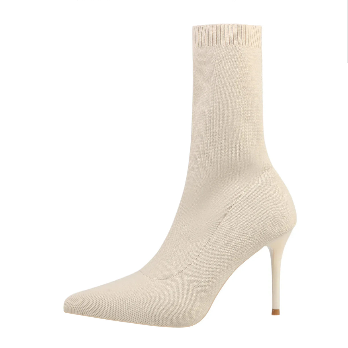 Sexy Sock Boots Knitting Stretch Boots High Heels for Women Fashion Shoes 2024 Spring Autumn Ankle Boots Female