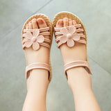 Girls' Sandals 2025 Summer New Style Children's Fashion Soft soled Princess Shoes Little Girls' Baby Shoes Versatile and Stylish
