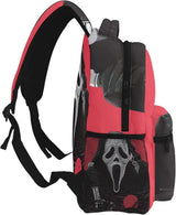 Horror Movie Backpack Adults School Bag Casual College Bag Travel Zipper Bookbag Hiking Daypack for Women Men