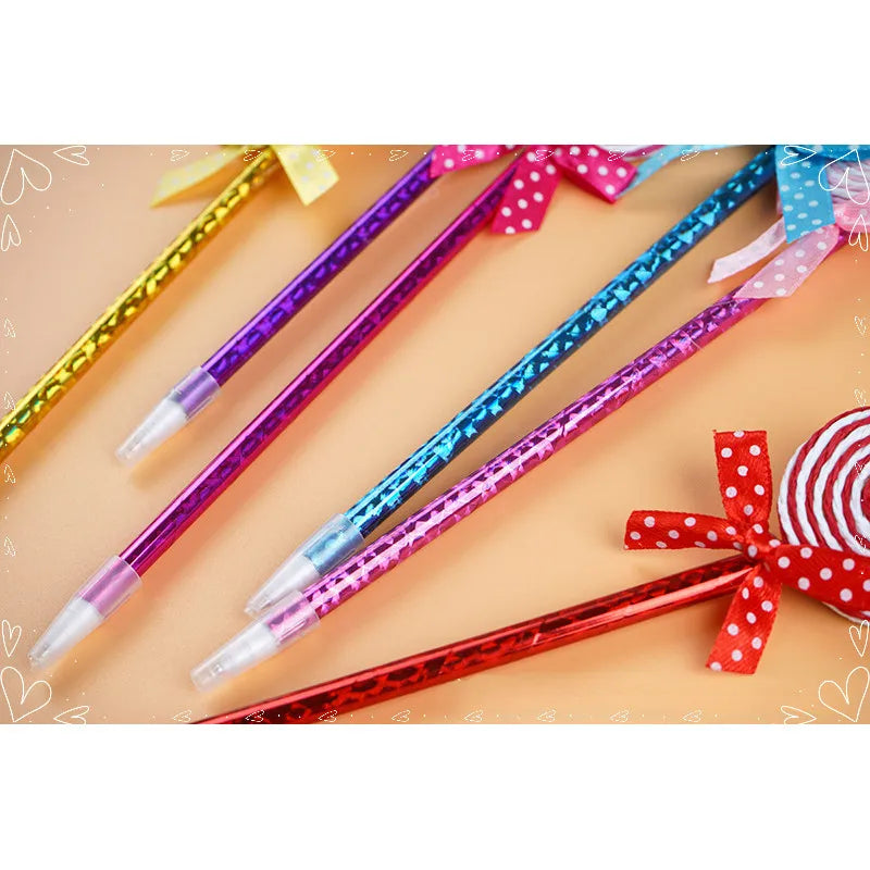 24 Pcs School Supplies Set: Cute Desktop Decorations And Fun Lollipop Ballpoint Pens