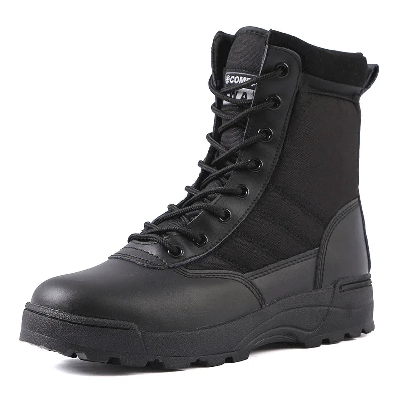 Men's Boots 2022 New Tactical Boots Special Force Desert Combat Boots Men Work Shoes Outdoor Hiking Ankle Boots