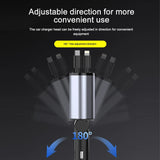 Xiaomi 120w Super Fast Charger Flash Car Car Charger-english Package-super Fast Charger Digital Car Charger Sanxing Iphone