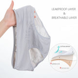 Panties for Menstruation Cotton Menstrual Panties High Waist Women Underpants Lingerie Plus Size Femme Culottes Menstruelles