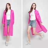 Raincoat Women Men Impermeable Thickened Waterproof Raincoat Tourism Outdoor Hiking Rain Poncho Raincoat Hooded Rain Coat
