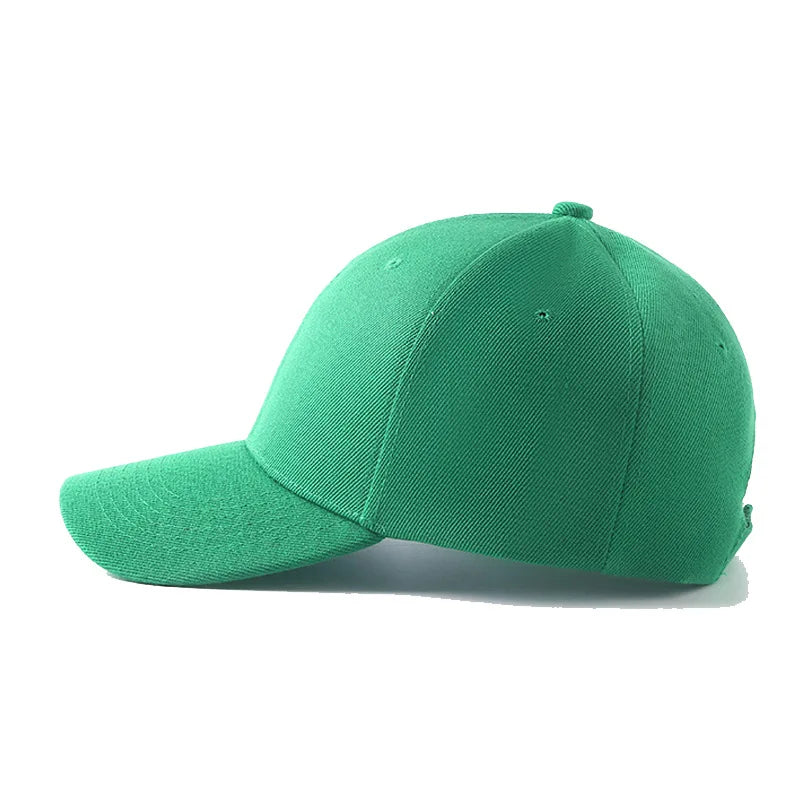 Classic Plain Baseball Cap for Men and Women, multi colors available