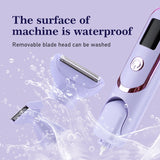 Electric Razor Woman Shaver Painless Women Mustache Epilator Leg Bikini Body Hair Trimmer for Women Facial Epilator Hair Remover