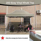 Thiened Four-Legged Umbrella Tent Top Cloth 3x3 Outdoor Sunade Waterproof Sun Protection Large Umbrella Canvas Stall