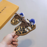 Kids Shoes Toddler Sneakers Children Skateboarding Shoe Designer Grey Color Infant Boys Girls Baby Trainers